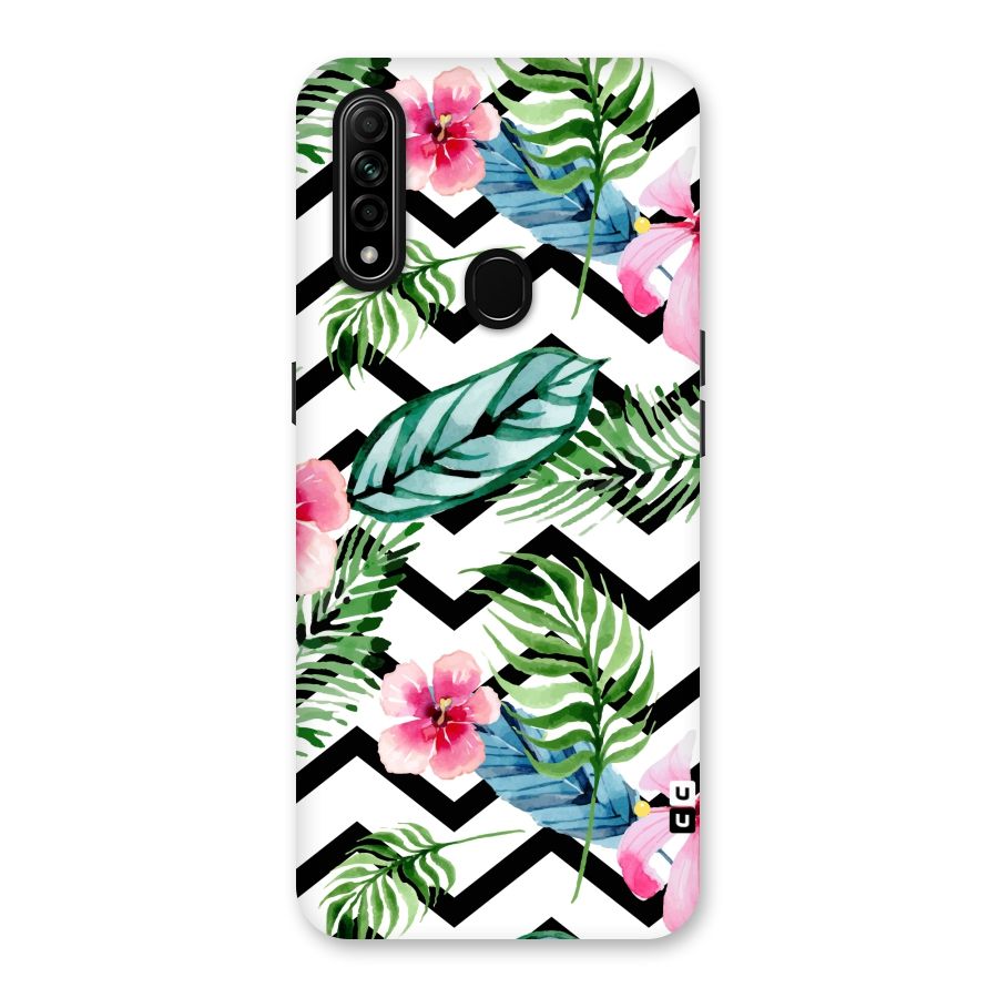Modern Flowers Back Case for Oppo A31