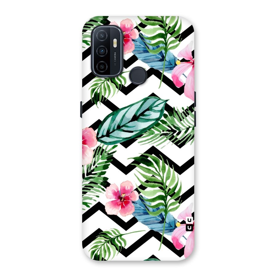 Modern Flowers Back Case for Oppo A32