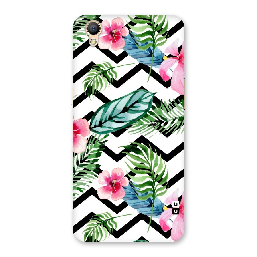 Modern Flowers Back Case for Oppo A37