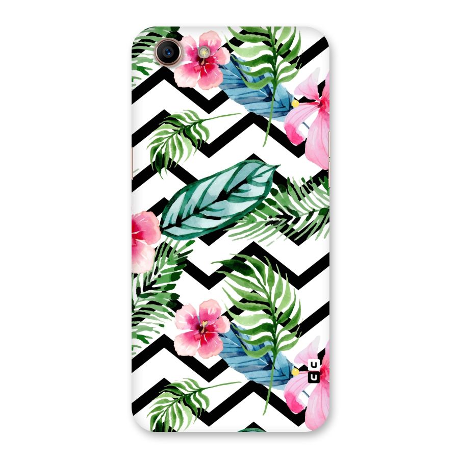 Modern Flowers Back Case for Oppo A83 (2018)