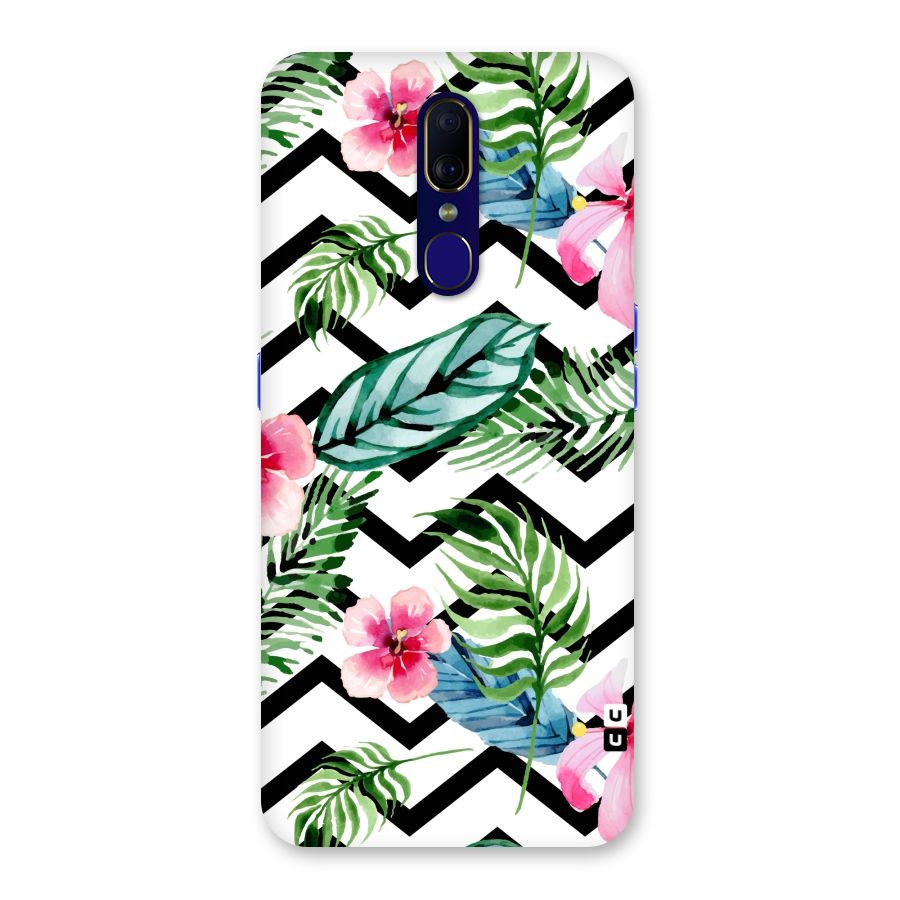 Modern Flowers Back Case for Oppo A9