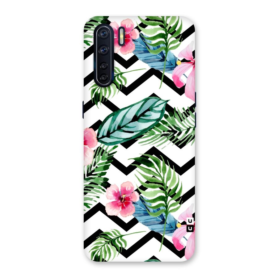 Modern Flowers Back Case for Oppo F15