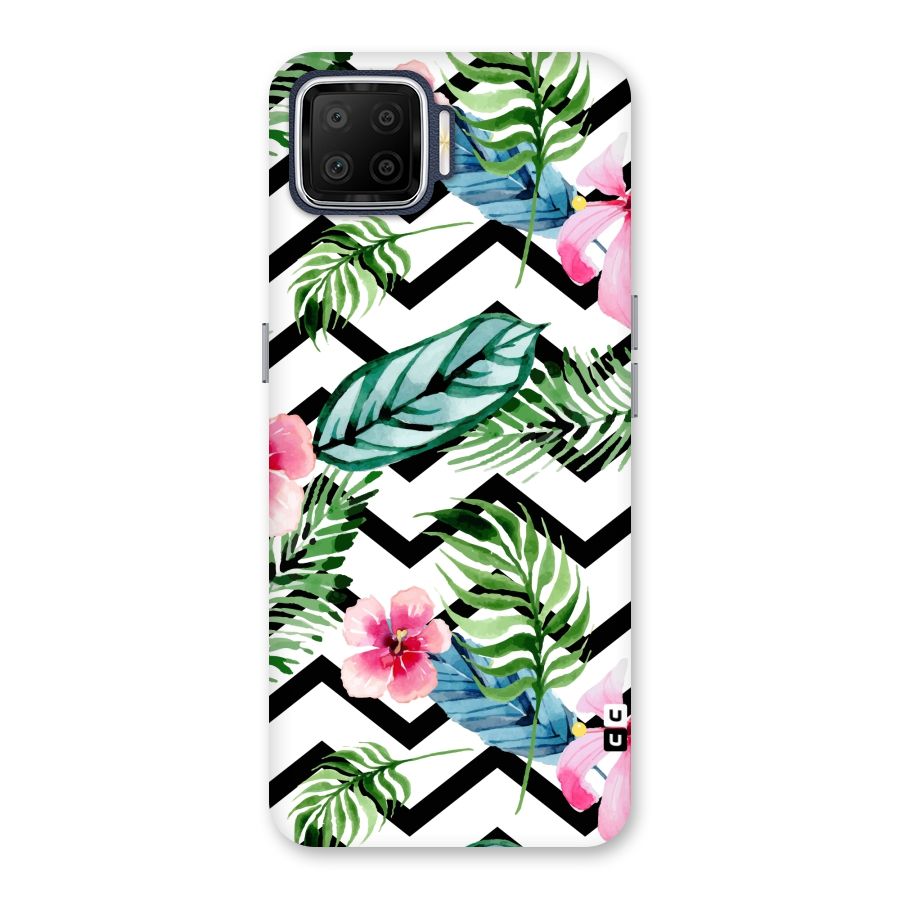 Modern Flowers Back Case for Oppo F17