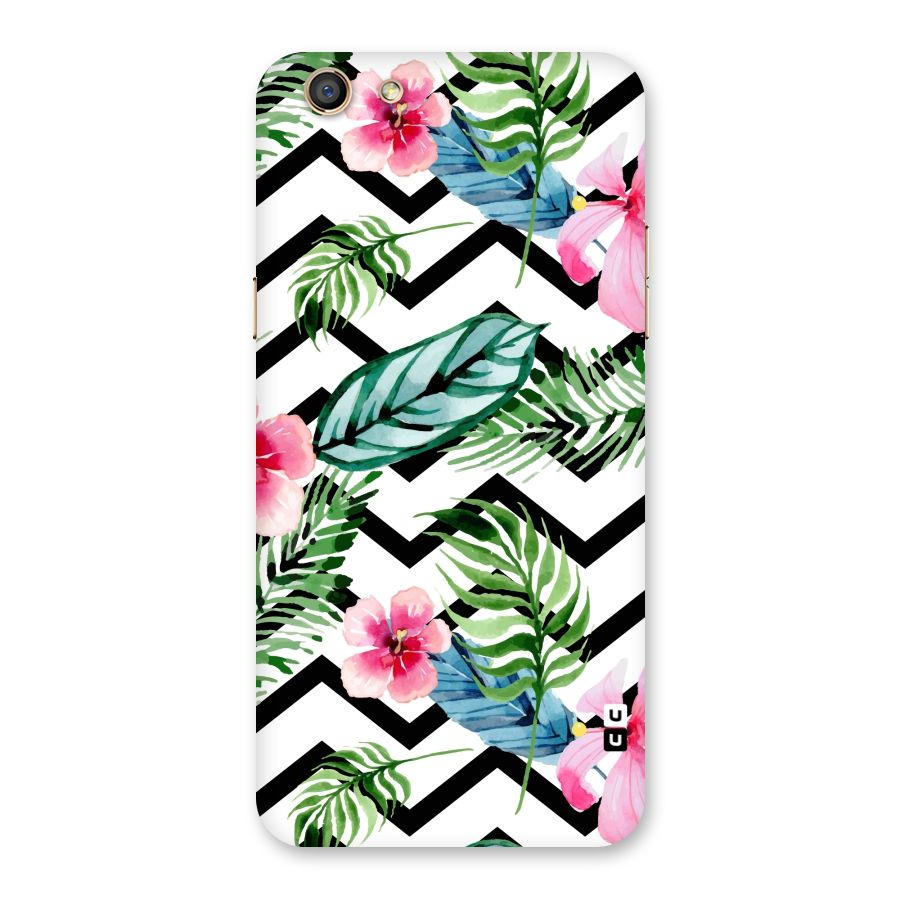 Modern Flowers Back Case for Oppo F3
