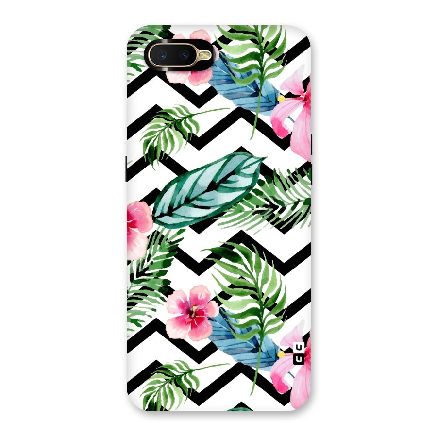 Modern Flowers Back Case for Oppo K1