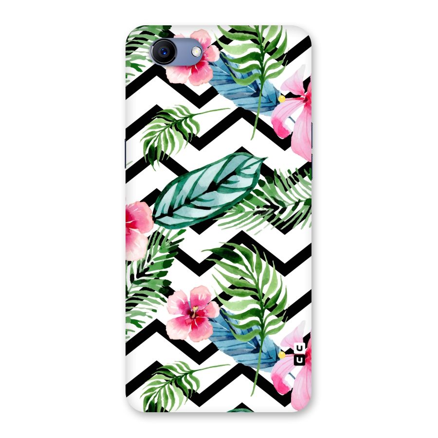 Modern Flowers Back Case for Oppo Realme 1