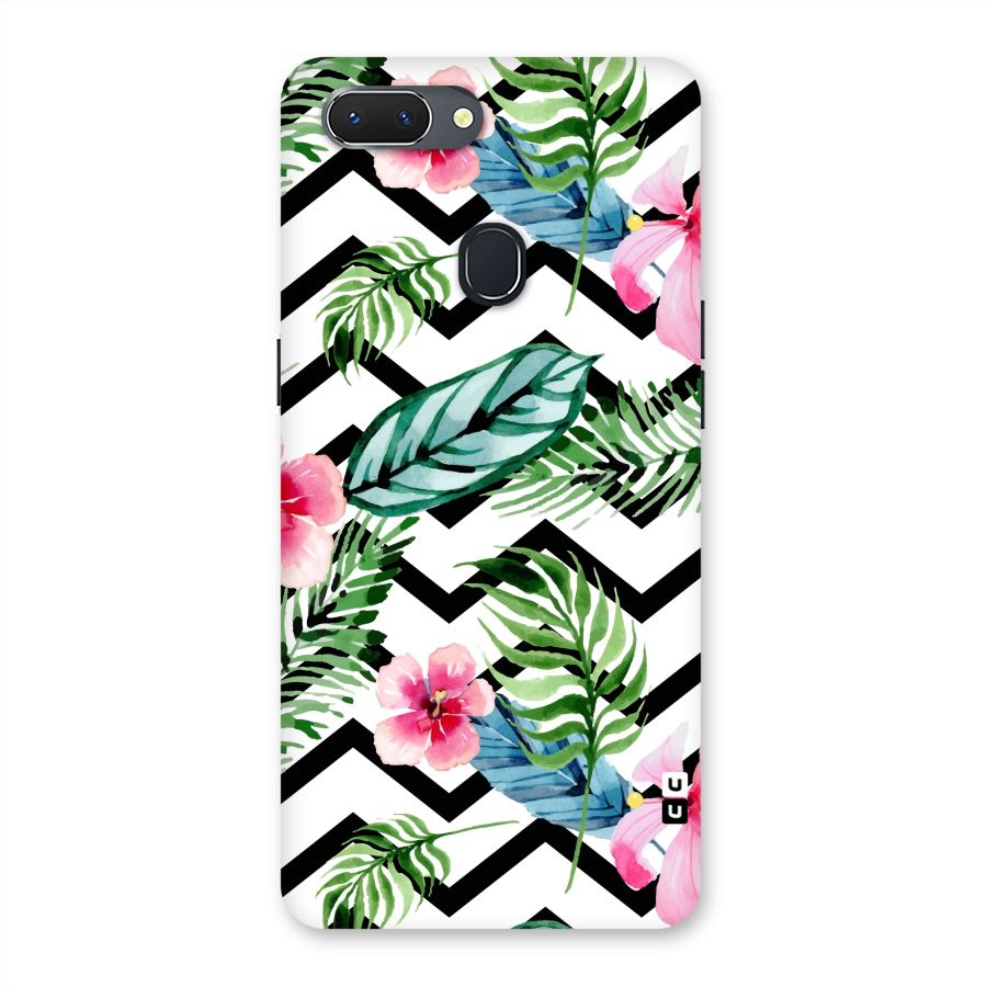 Modern Flowers Back Case for Oppo Realme 2