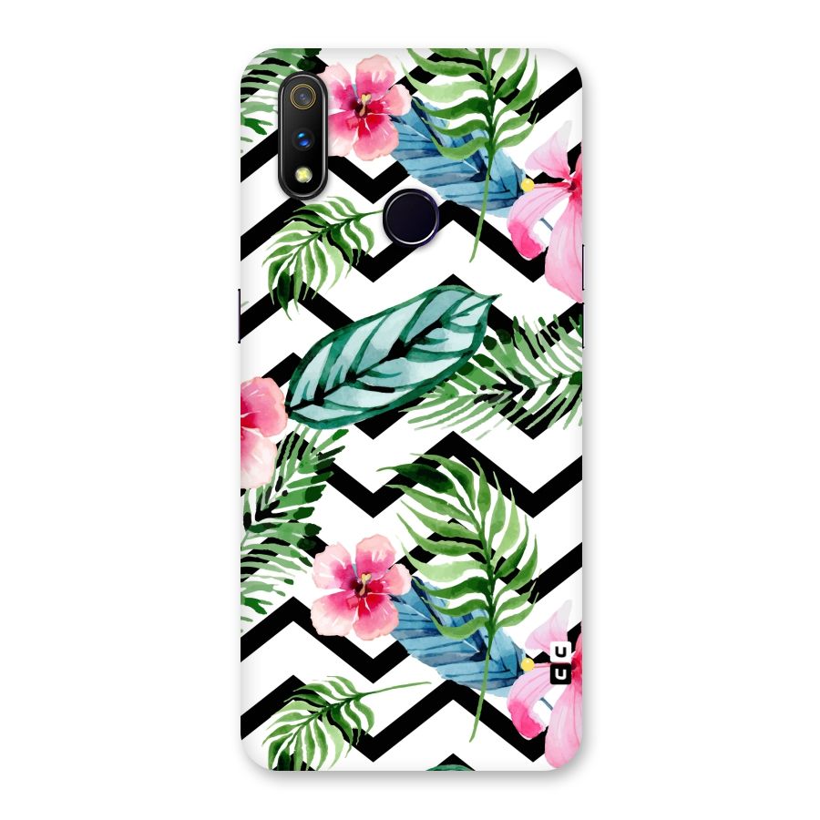 Modern Flowers Back Case for Realme 3 Pro