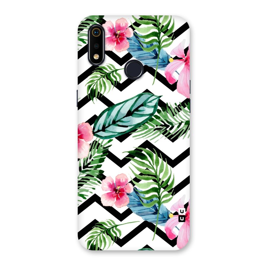 Modern Flowers Back Case for Realme 3i