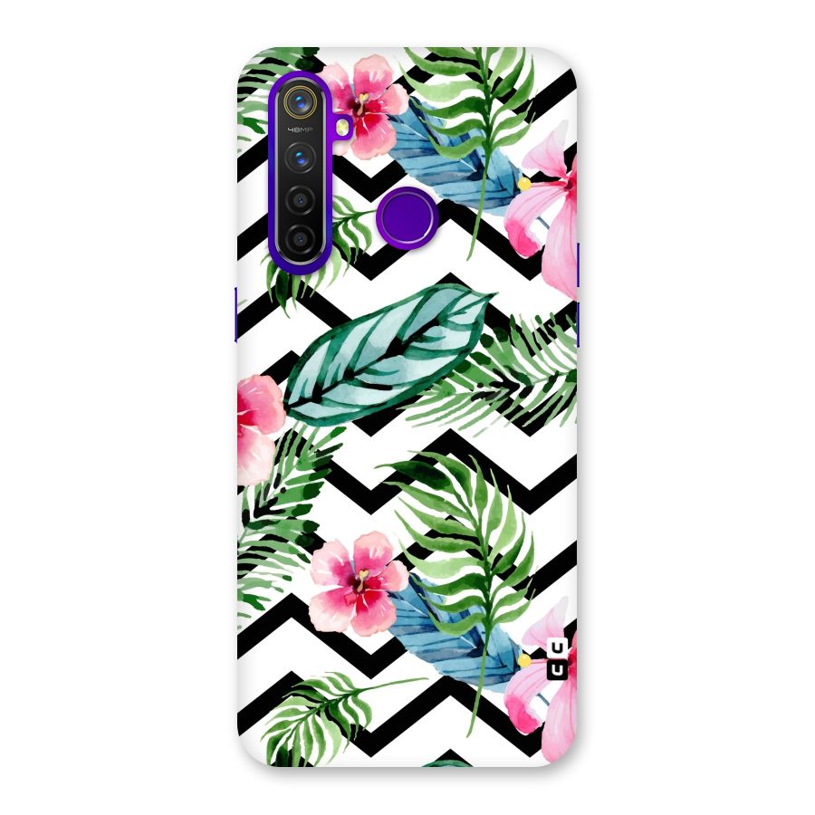 Modern Flowers Back Case for Realme 5 Pro