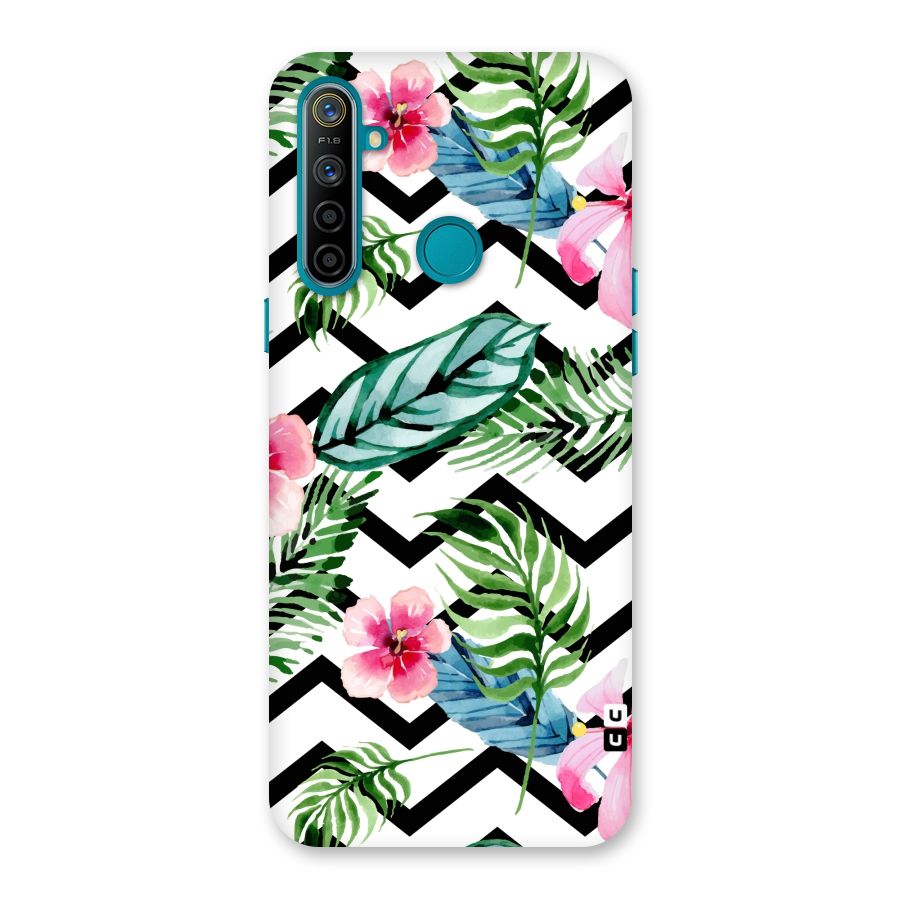 Modern Flowers Back Case for Realme 5i