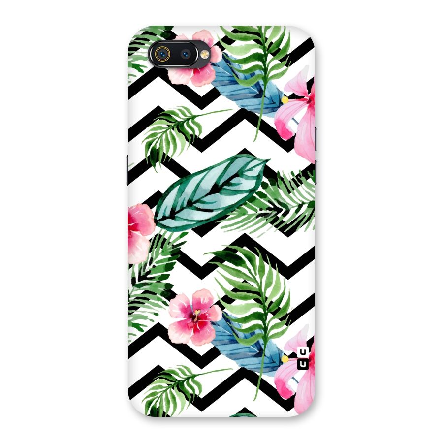 Modern Flowers Back Case for Realme C2