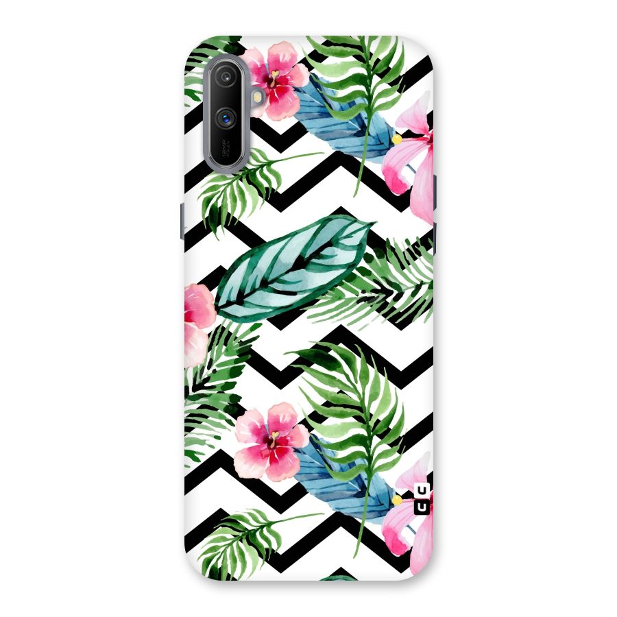 Modern Flowers Back Case for Realme C3