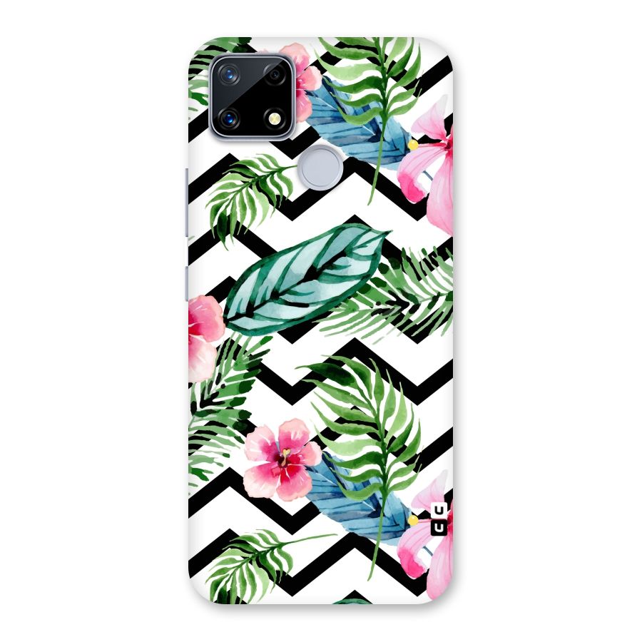 Modern Flowers Back Case for Realme Narzo 20