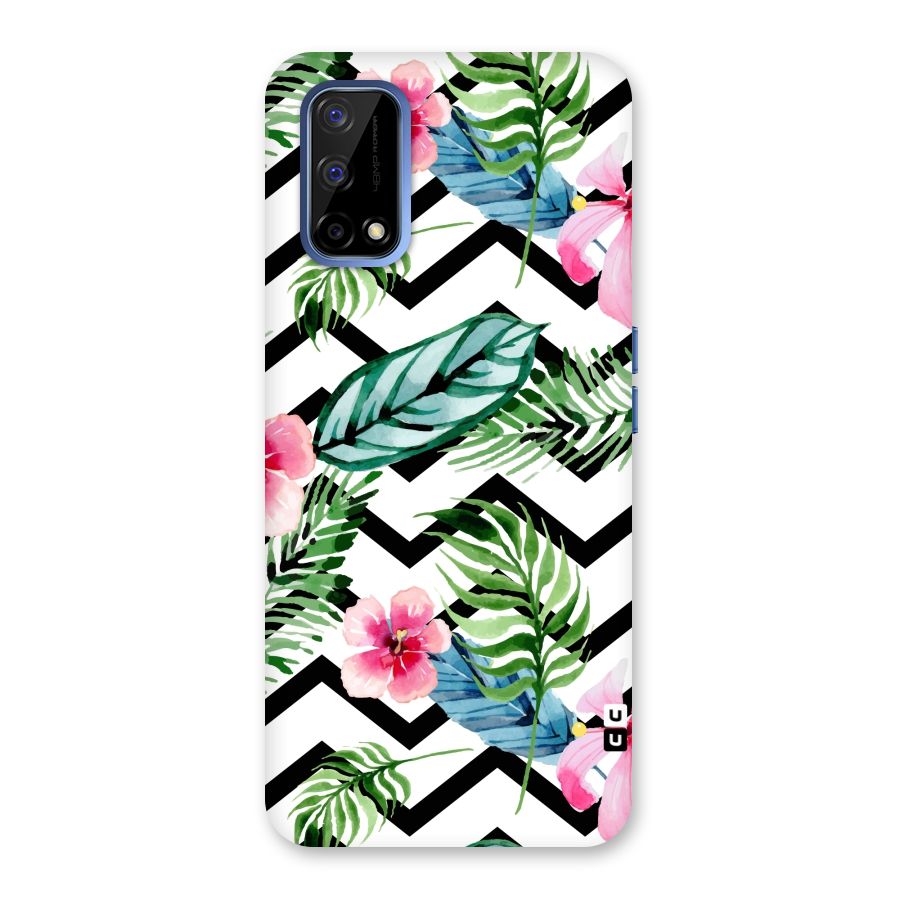 Modern Flowers Back Case for Realme Narzo 30 Pro