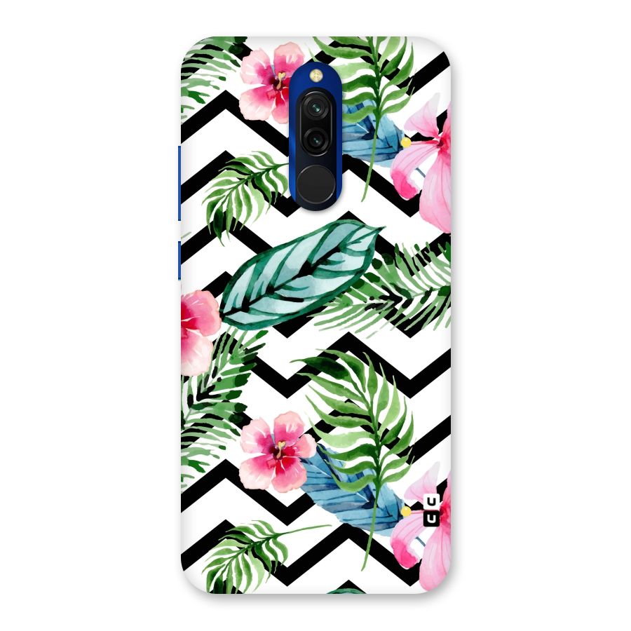 Modern Flowers Back Case for Redmi 8