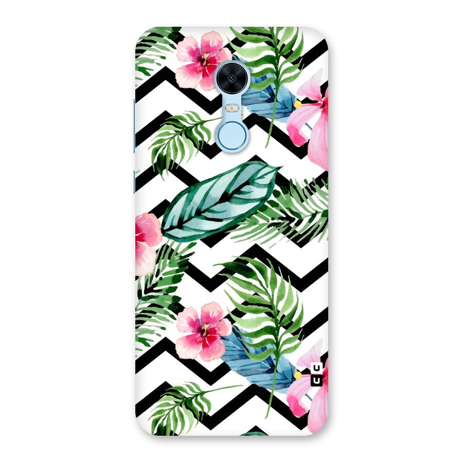Modern Flowers Back Case for Redmi Note 5