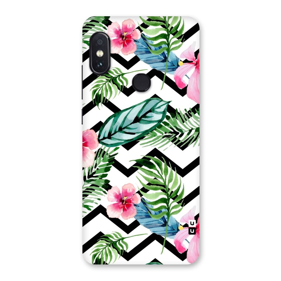 Modern Flowers Back Case for Redmi Note 5 Pro