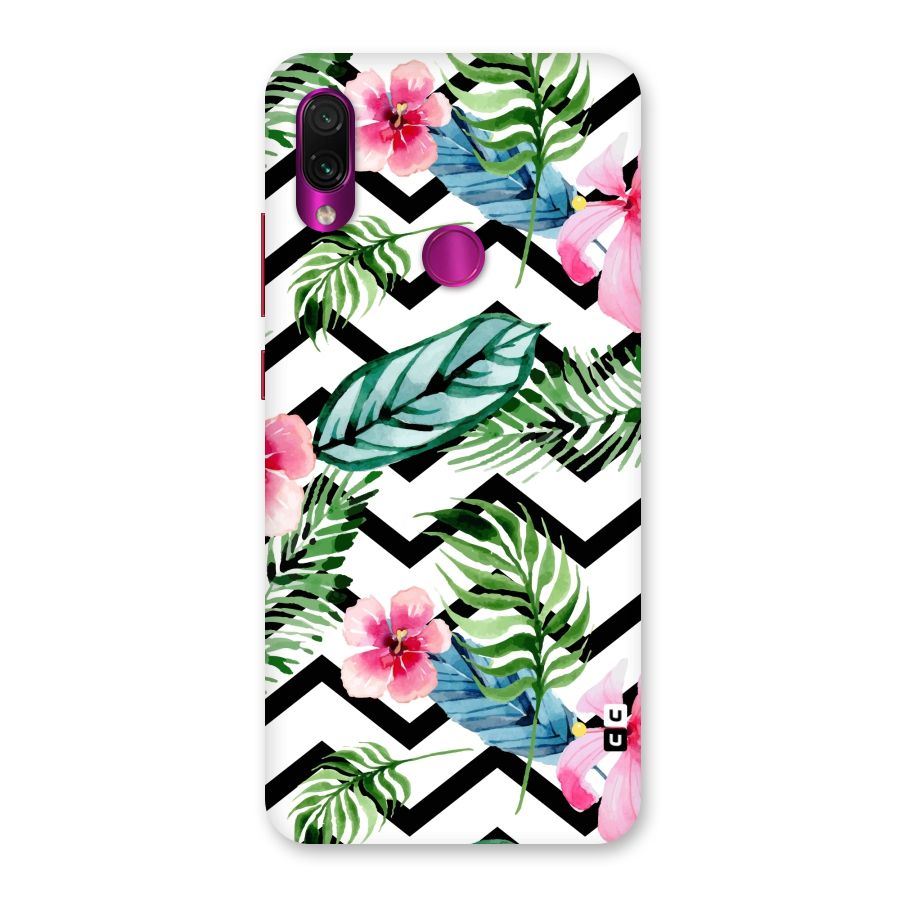 Modern Flowers Back Case for Redmi Note 7 Pro