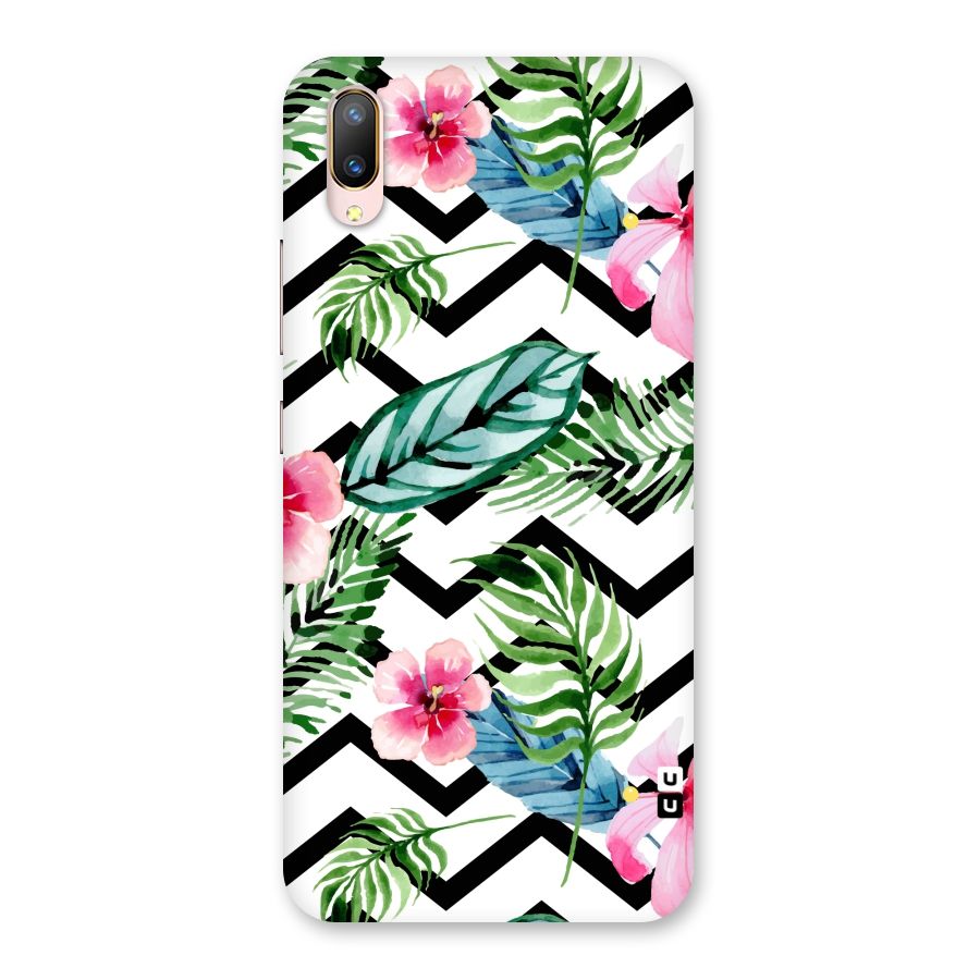 Modern Flowers Back Case for Vivo V11 Pro