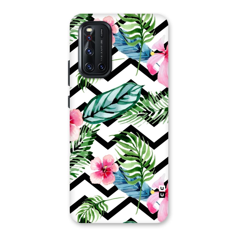 Modern Flowers Back Case for Vivo V19