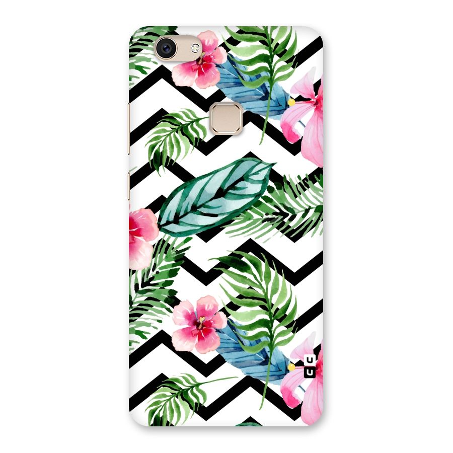 Modern Flowers Back Case for Vivo V7