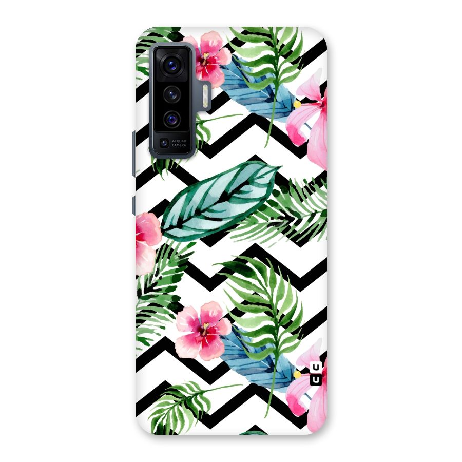 Modern Flowers Back Case for Vivo X50