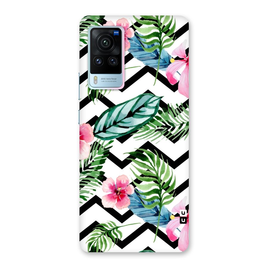 Modern Flowers Back Case for Vivo X60 Pro