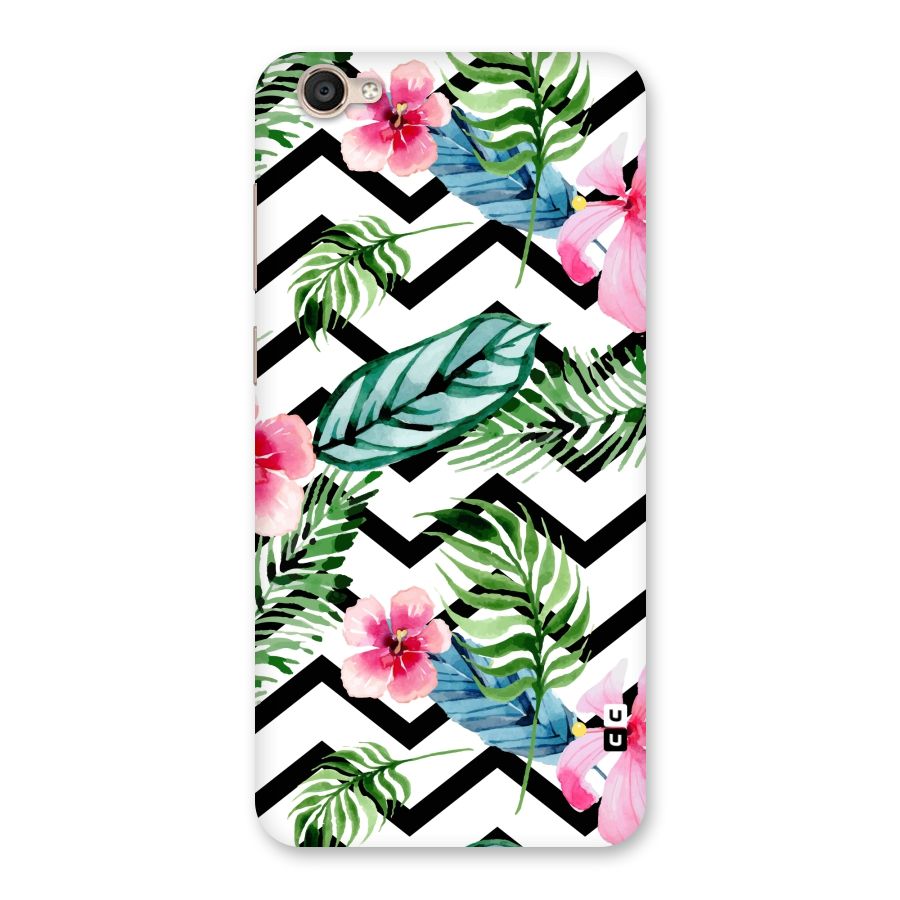 Modern Flowers Back Case for Vivo Y55s