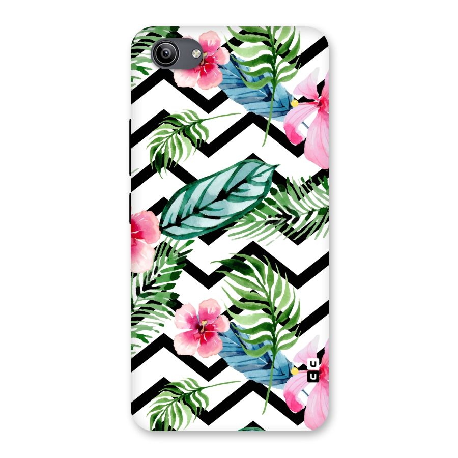 Modern Flowers Back Case for Vivo Y81i