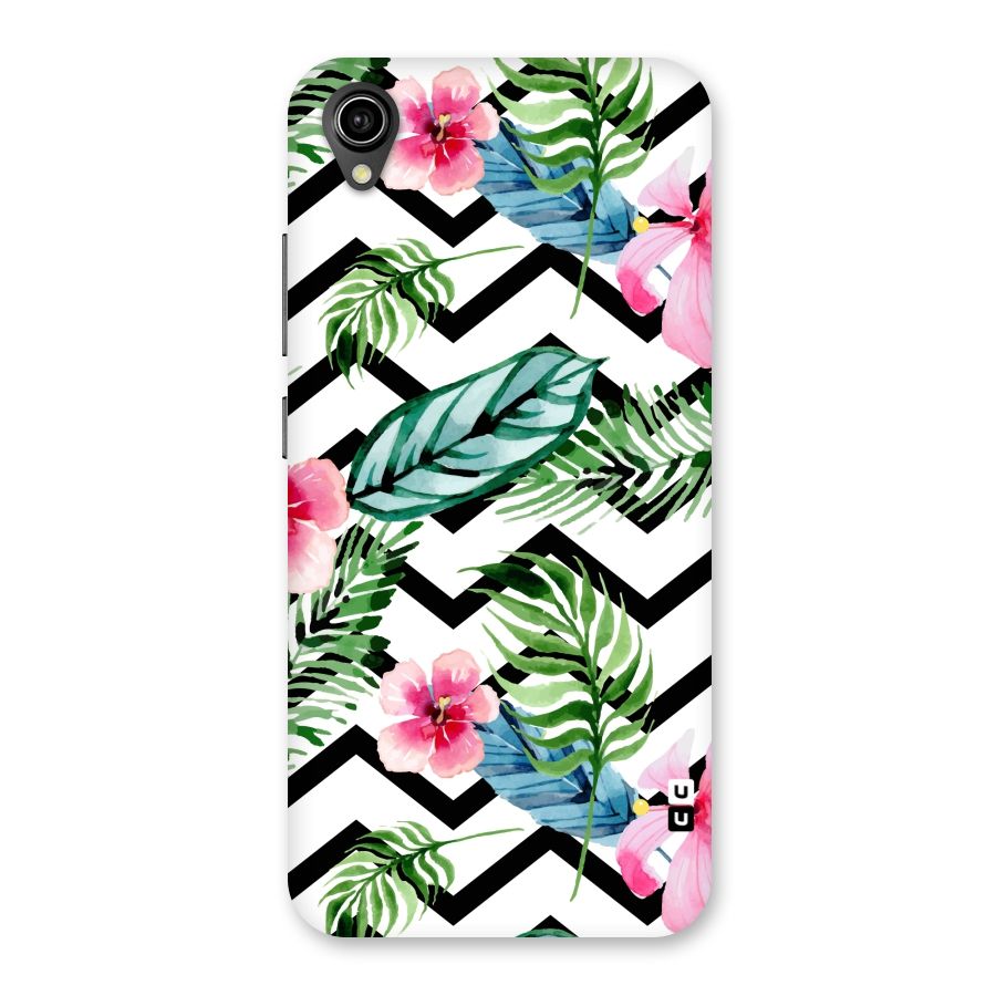 Modern Flowers Back Case for Vivo Y90