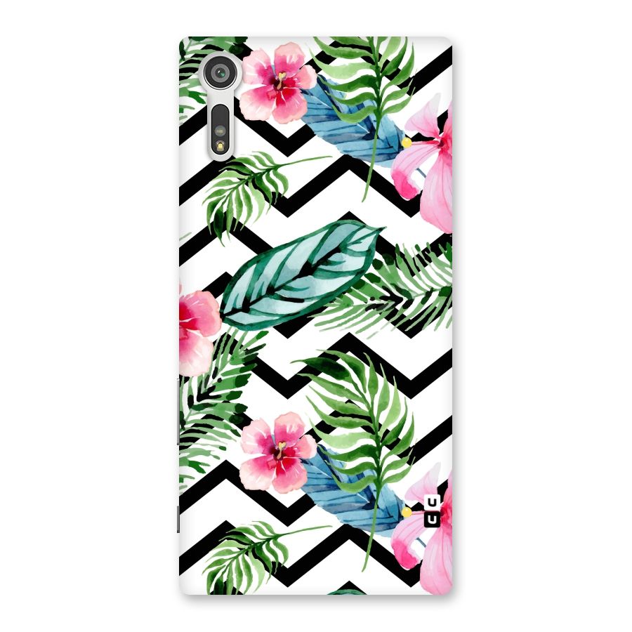 Modern Flowers Back Case for Xperia XZ