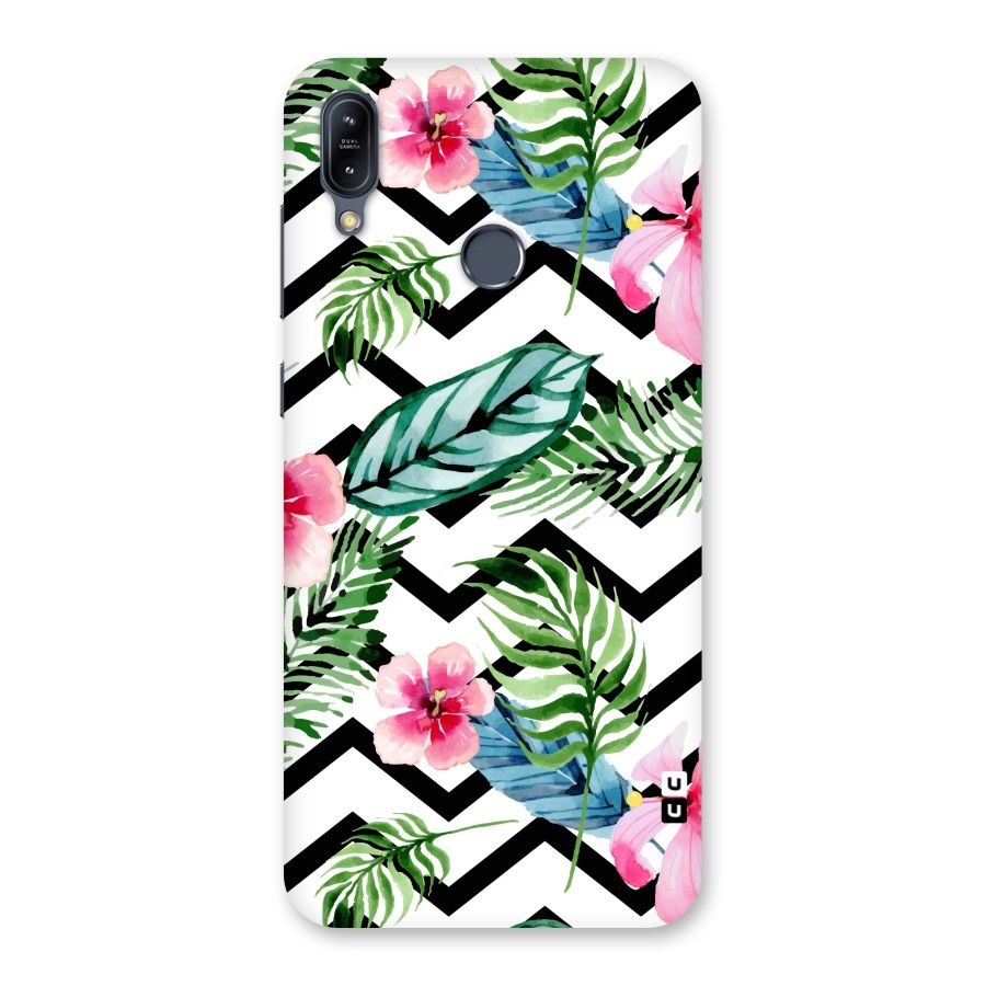 Modern Flowers Back Case for Zenfone Max M2
