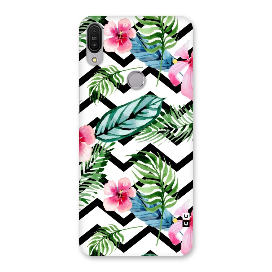 Modern Flowers Back Case for Zenfone Max Pro M1