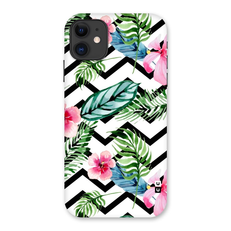 Modern Flowers Back Case for iPhone 11