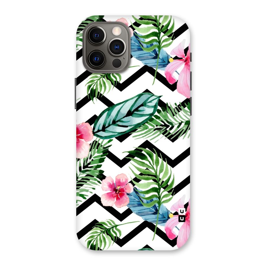 Modern Flowers Back Case for iPhone 12 Pro
