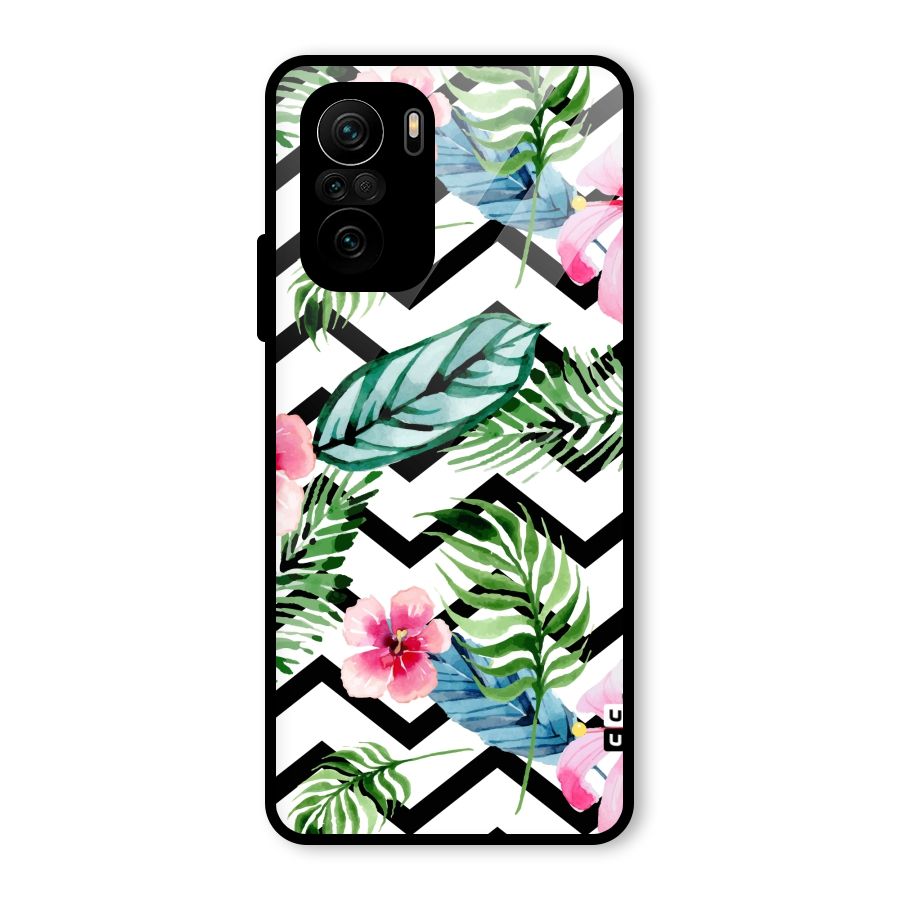 Modern Flowers Glass Back Case for Mi 11X Pro
