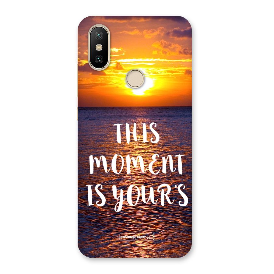 Moments Back Case for Mi A2