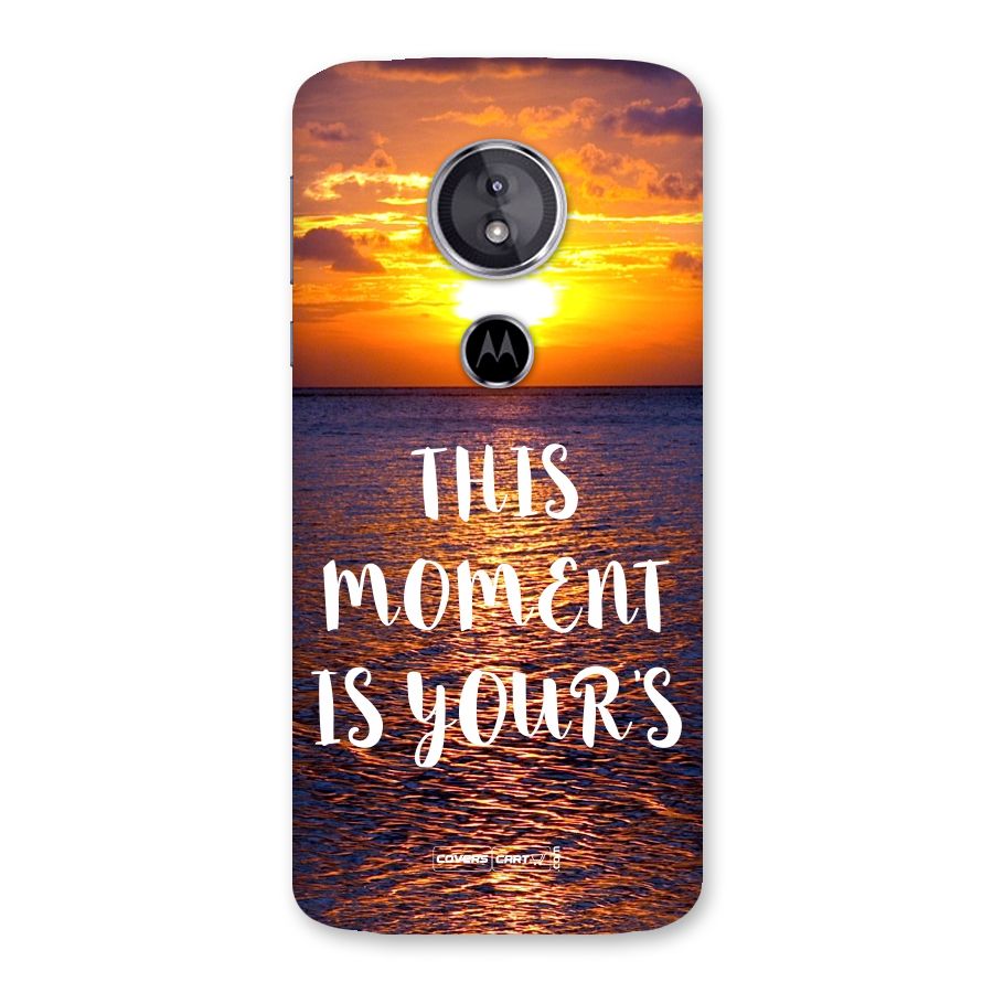 Moments Back Case for Moto E5
