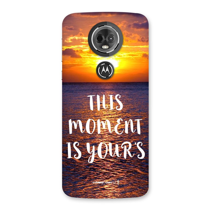 Moments Back Case for Moto E5 Plus
