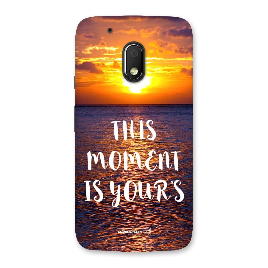 Moments Back Case for Moto G4 Play