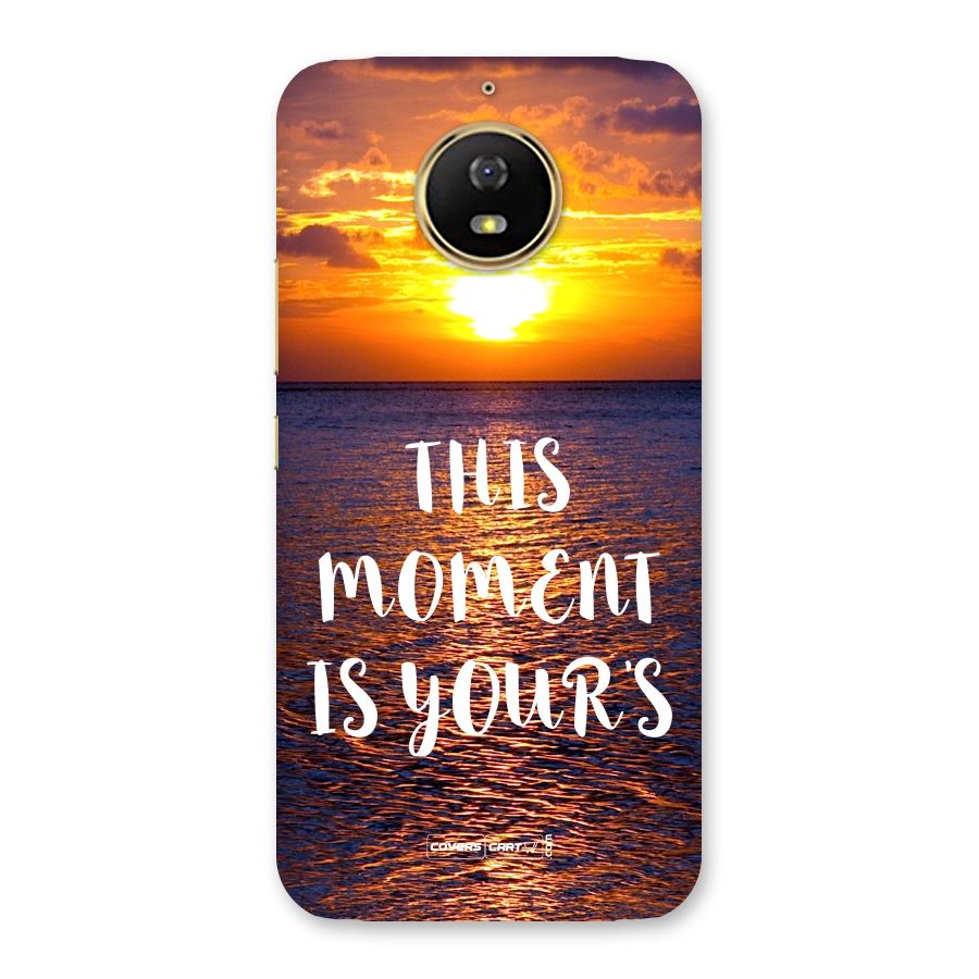 Moments Back Case for Moto G5s