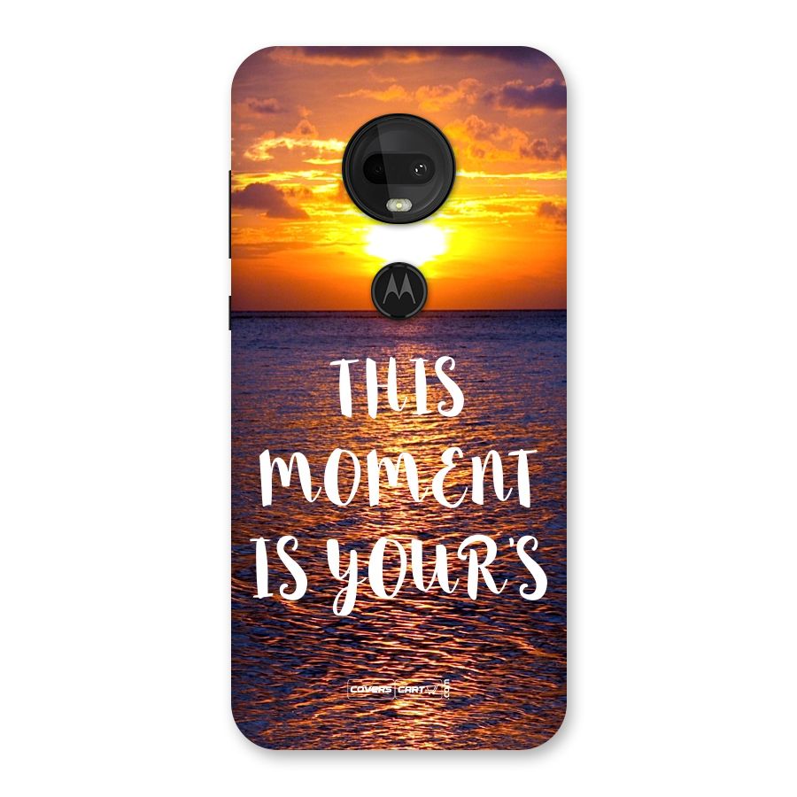 Moments Back Case for Moto G7