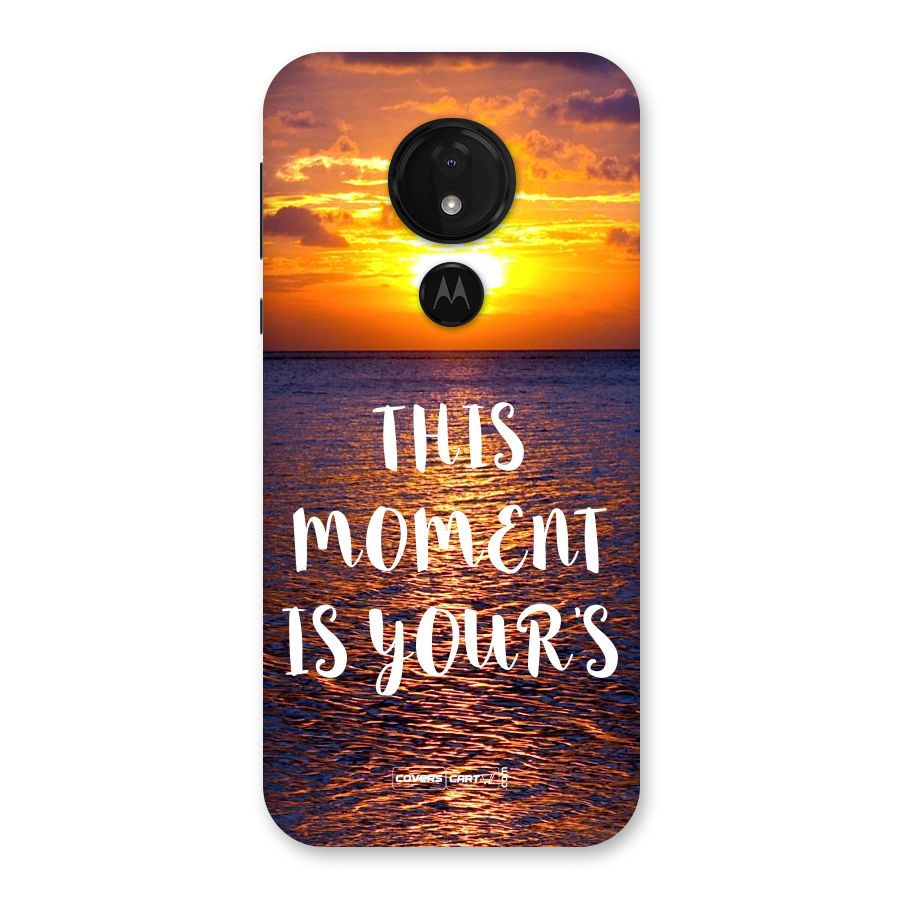 Moments Back Case for Moto G7 Power