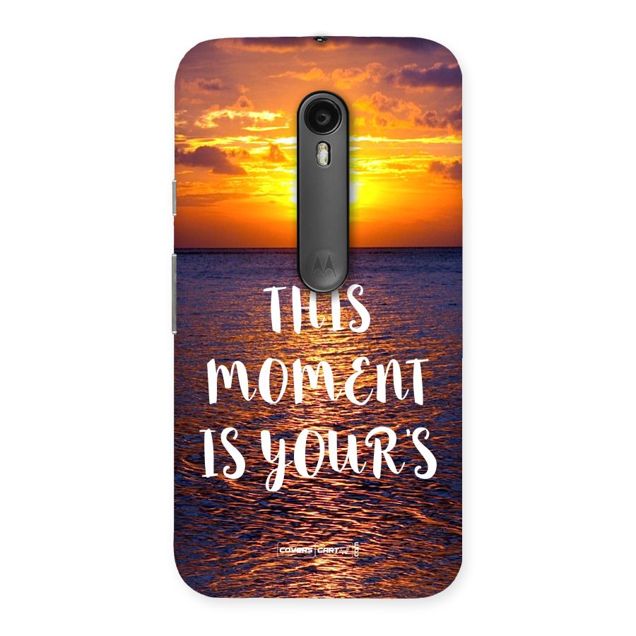Moments Back Case for Moto G Turbo