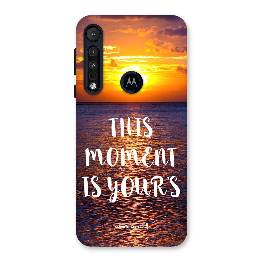 Moments Back Case for Motorola One Macro