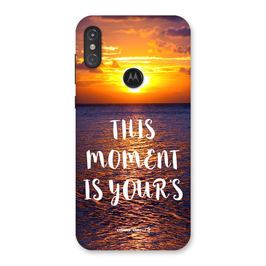 Moments Back Case for Motorola One Power