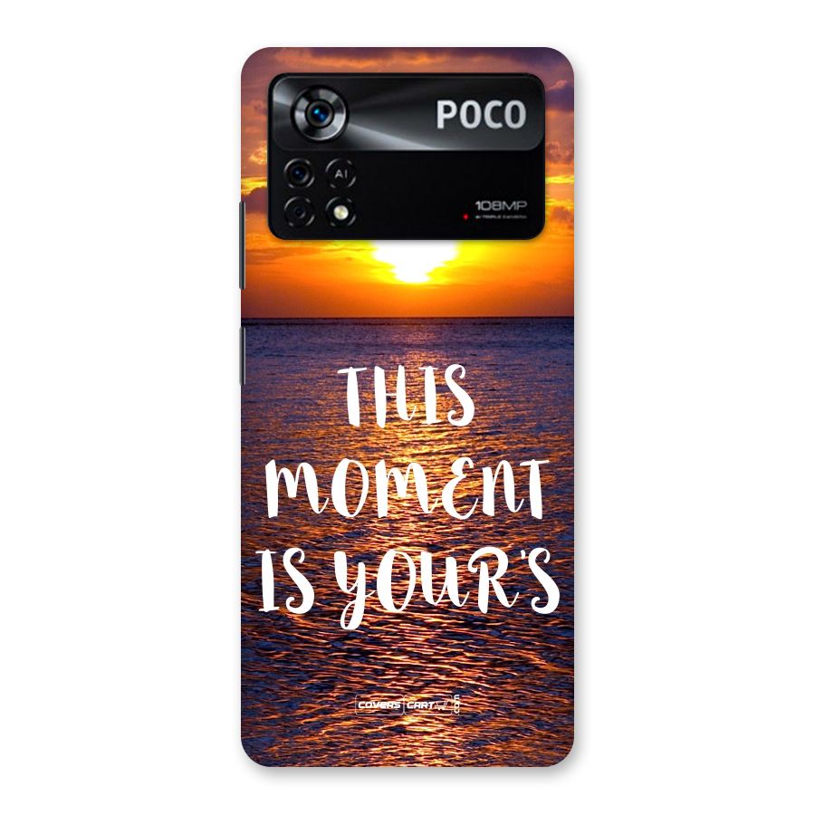 Moments Back Case for Poco X4 Pro 5G