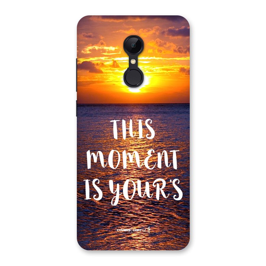 Moments Back Case for Redmi 5