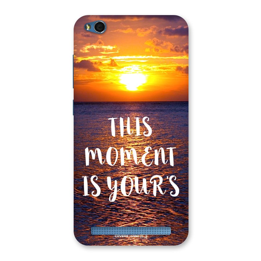 Moments Back Case for Redmi 5A